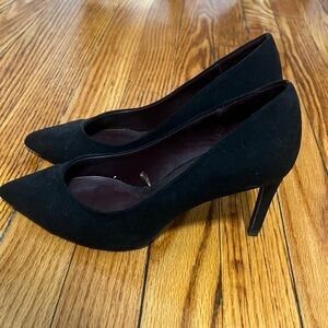 Zara Suede Pumps - Black